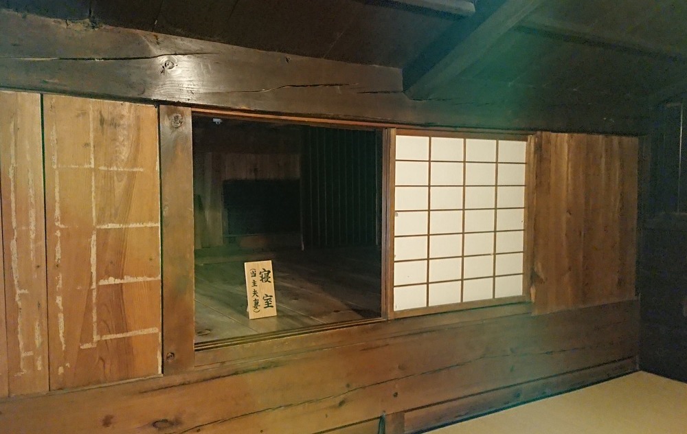 旧片山家住宅・郷土館の寝室