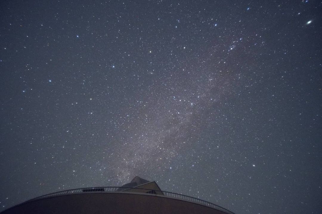 赤磐市竜天天文台公園の星空