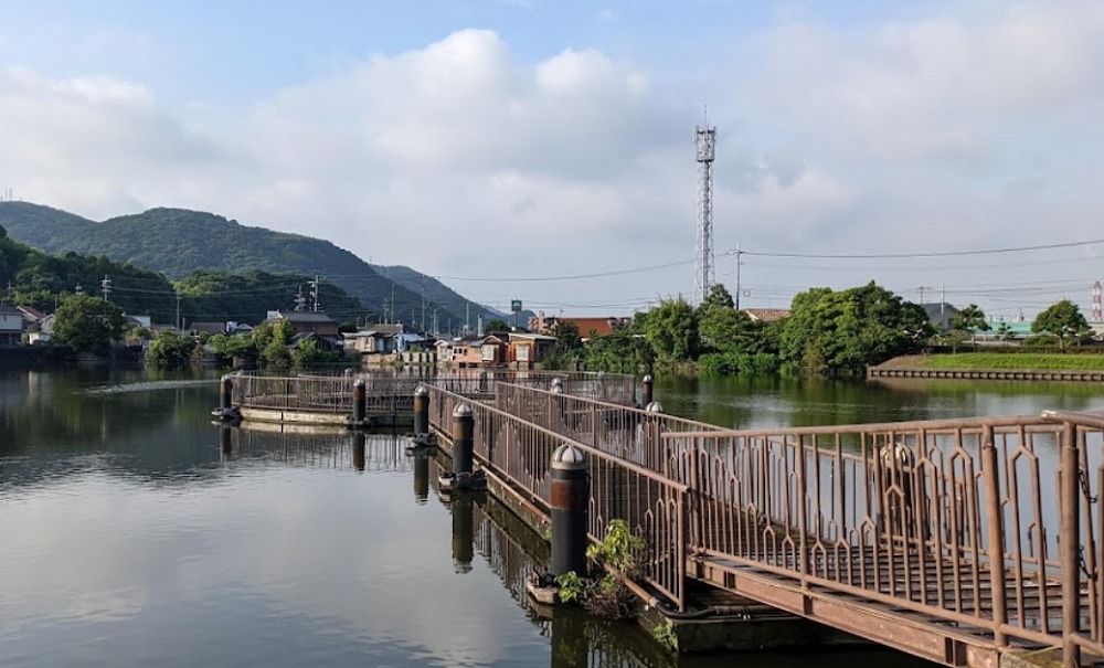 水島緑地福田公園の橋