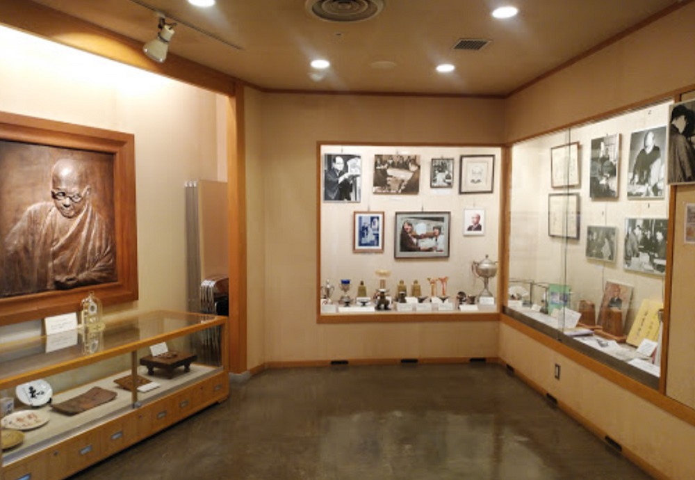 倉敷市大山名人記念館の展示