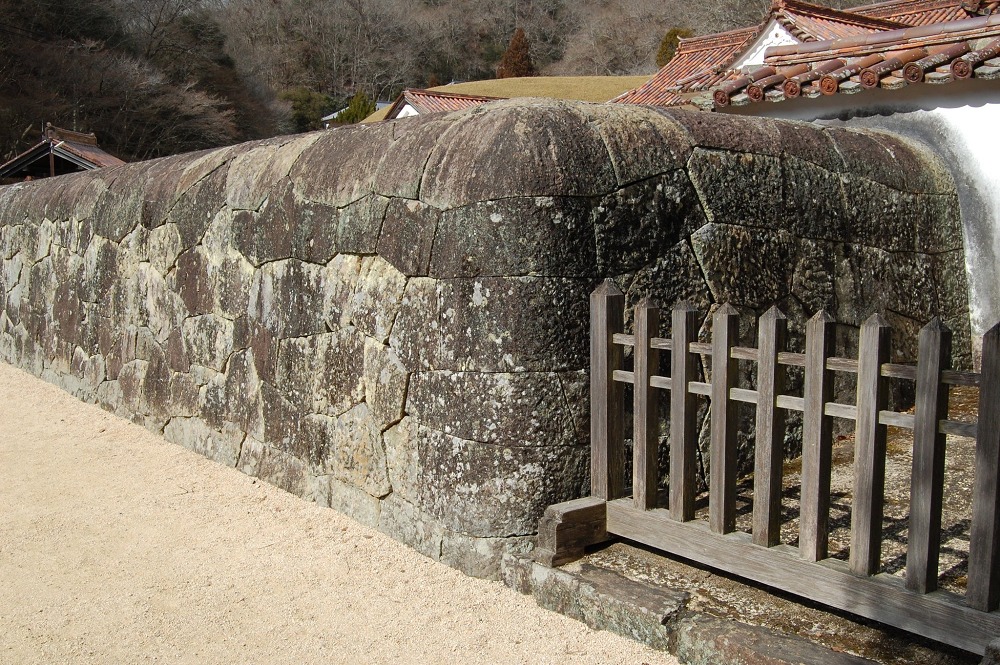 旧閑谷学校の石塀