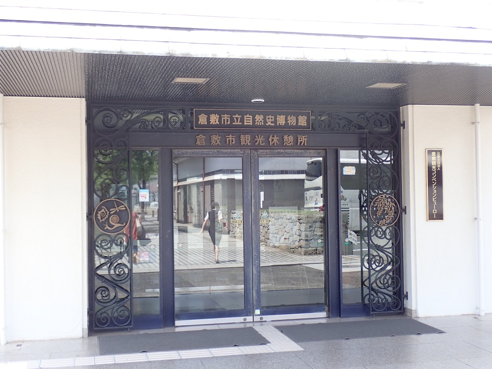 倉敷市立自然史博物館の入口