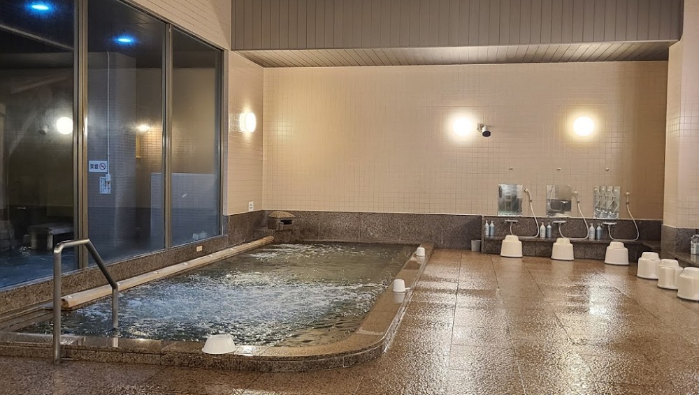 和気鵜飼谷温泉の大浴場