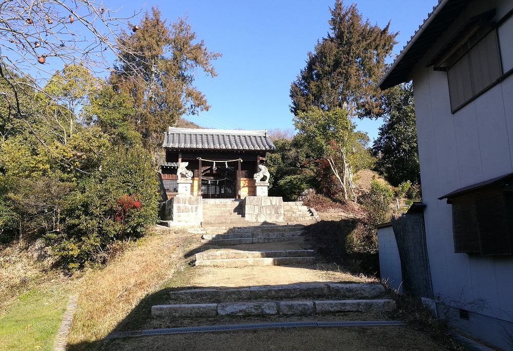 白山神社の入口
