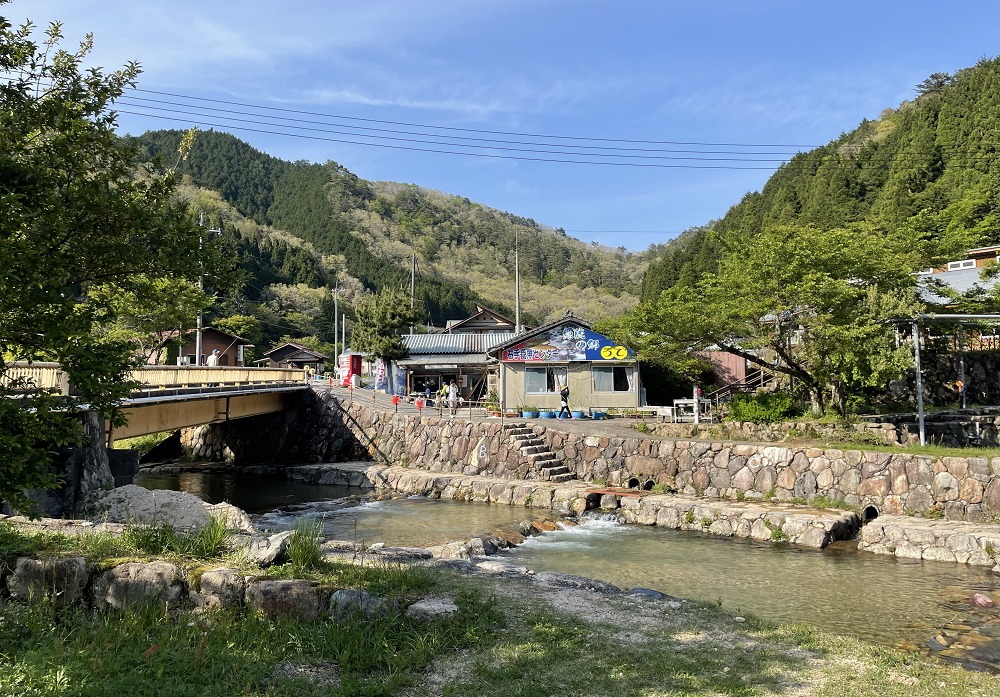 トム・ソーヤー冒険村（津谷キャンプ場）の渓流