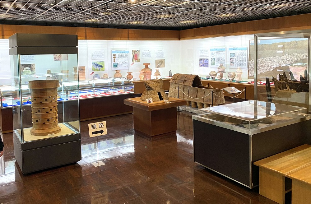 岡山県古代吉備文化財センター展示室