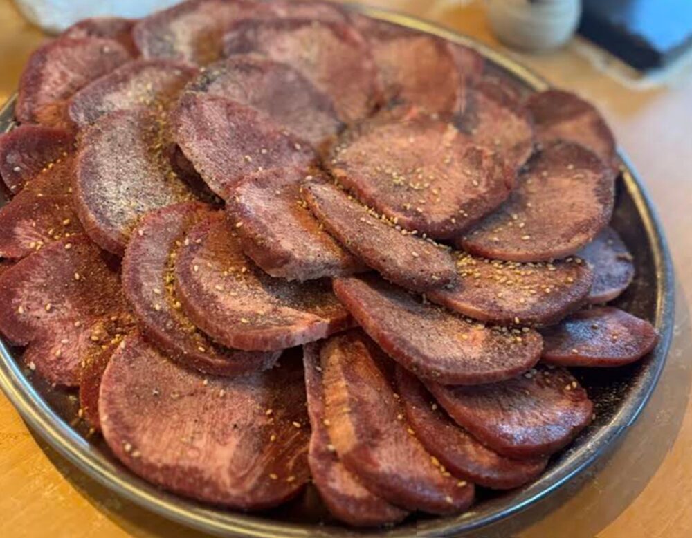 焼肉みやびのタン