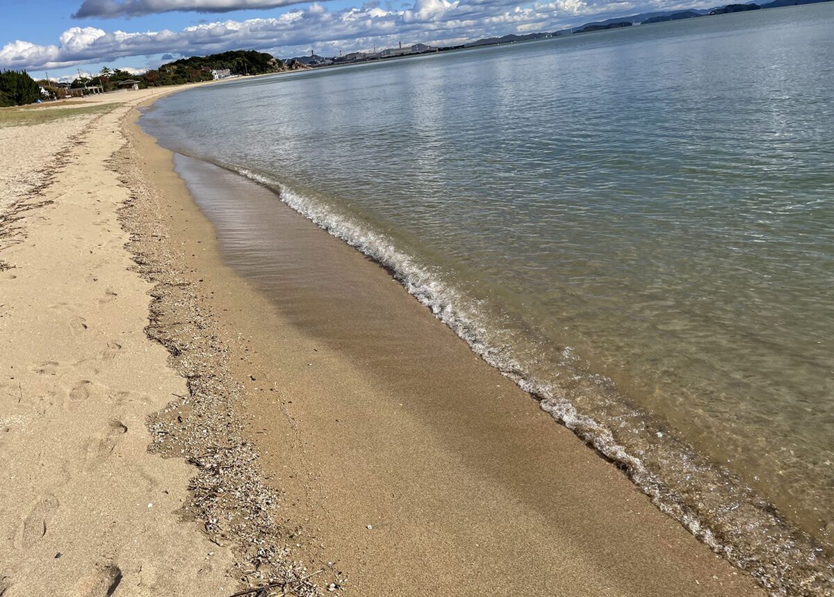沙美海水浴場の海水