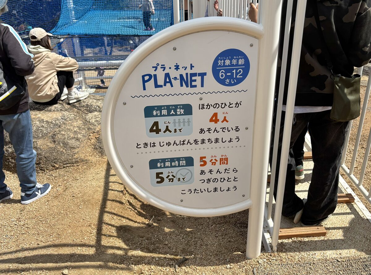 太陽の丘公園の看板