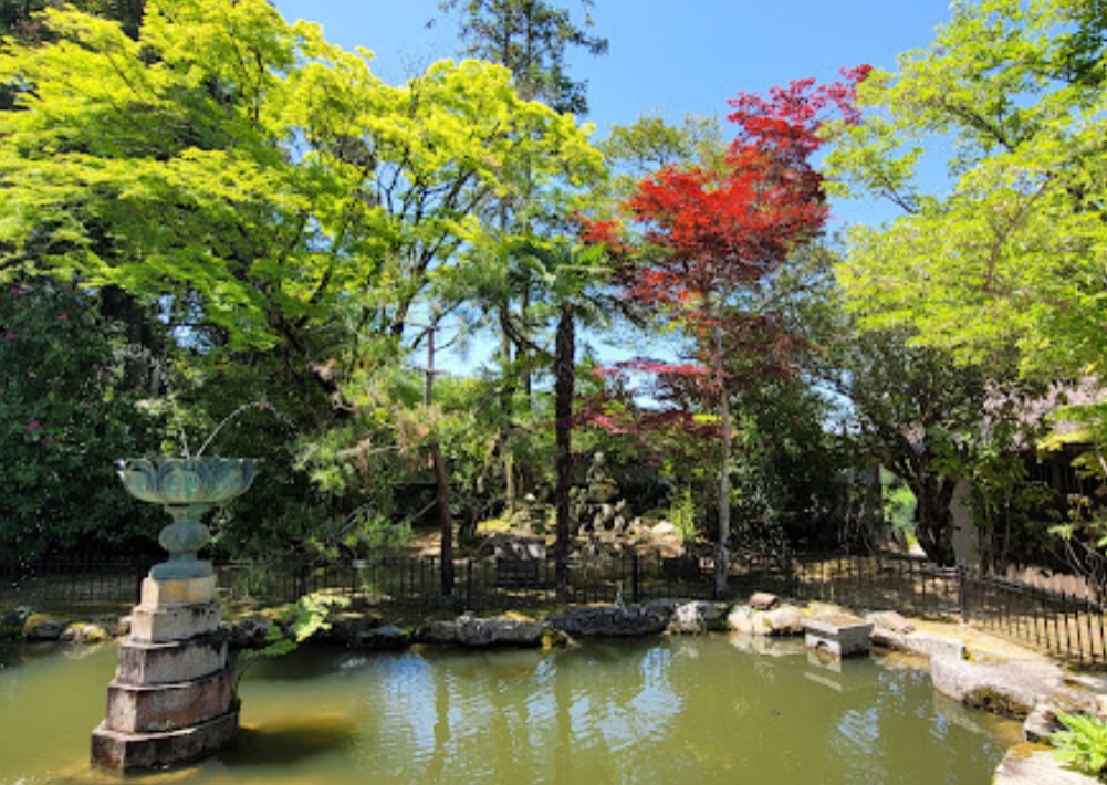本山寺の噴水
