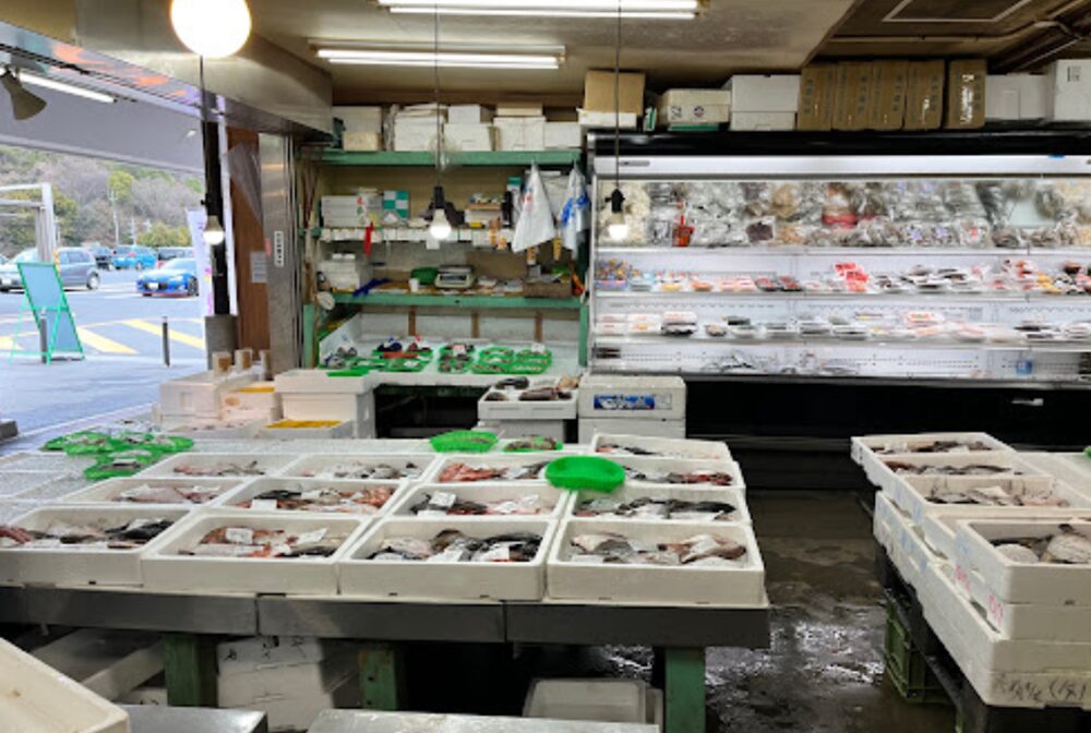 道の駅 みやま公園の魚市場