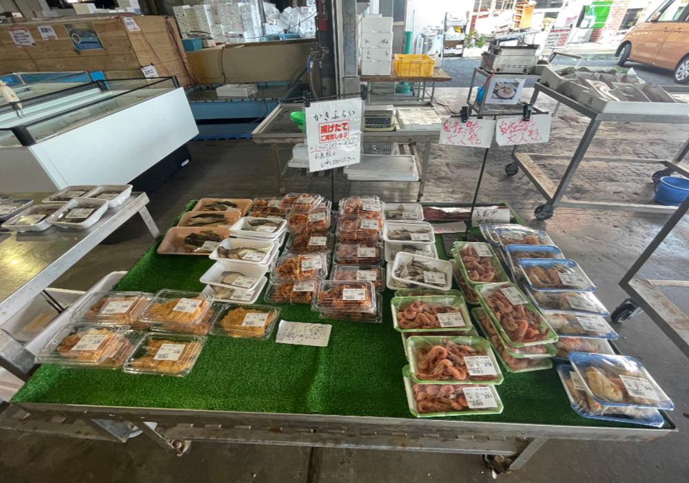 海の駅 シーサイドマート 玉野魚市場の総菜