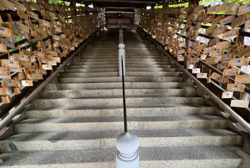 不洗観音寺の階段