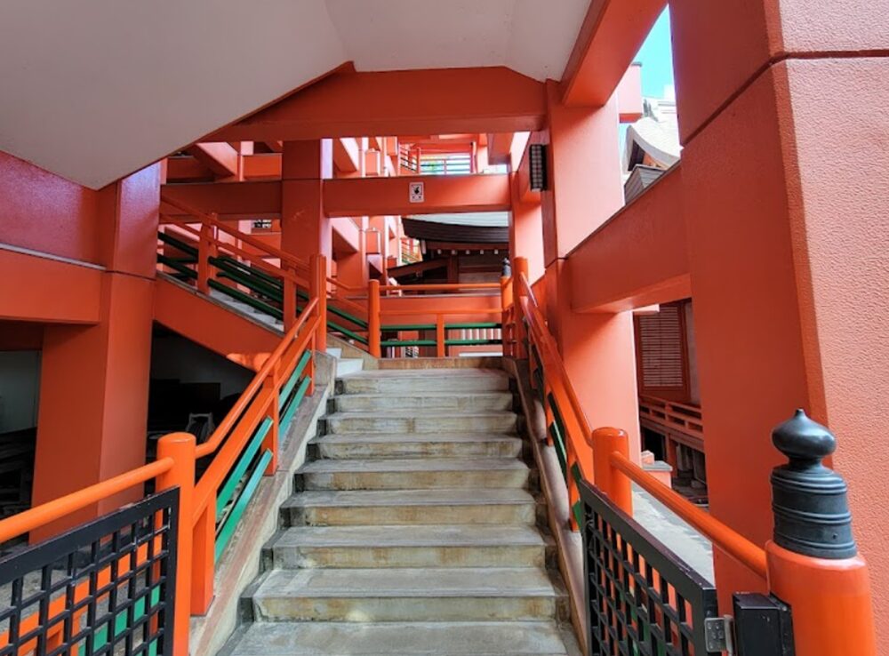 草戸稲荷神社の階段
