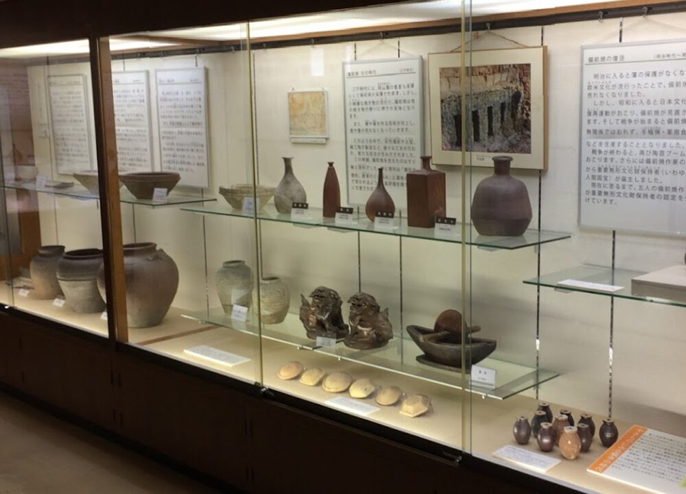 備前市歴史民俗資料館の展示