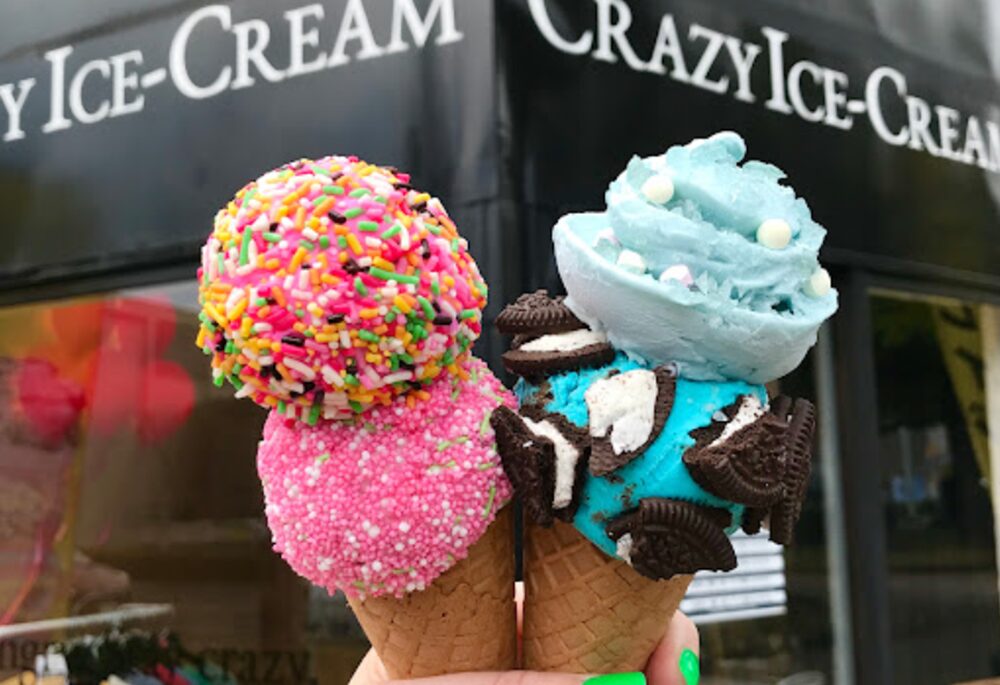 CRAZY ICE-CREAM クレイジーアイスクリームのダブル