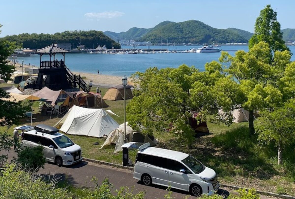 クレセントビーチ海浜公園キャンプ場