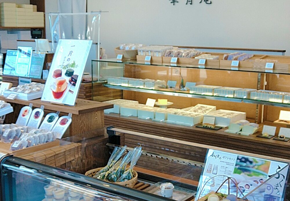 華宵庵 本店店内