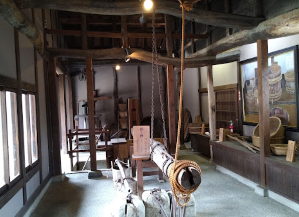 旧足守商家 藤田千年治邸の展示