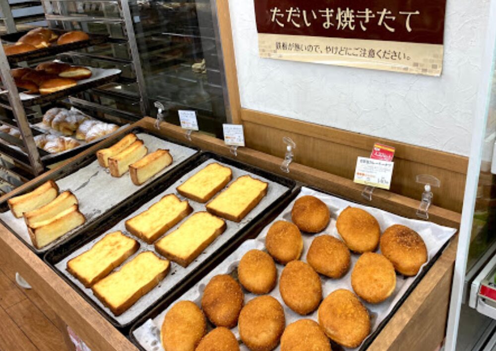 キムラヤ 倉敷工場直売店パン＆サンドイッチハウスの焼き立てパン