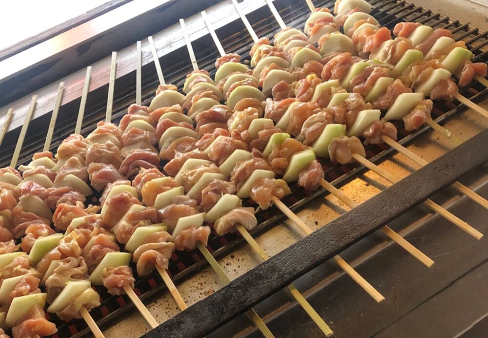 やきとり釜屋焼中