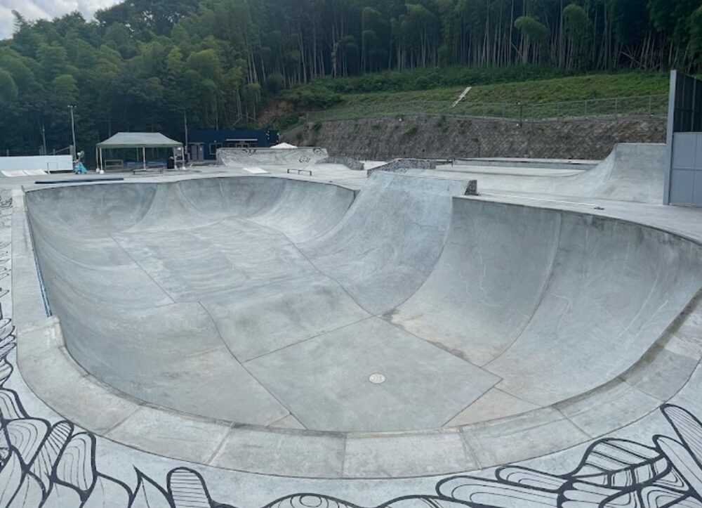 Hiroe Forest Skate Park雰囲気