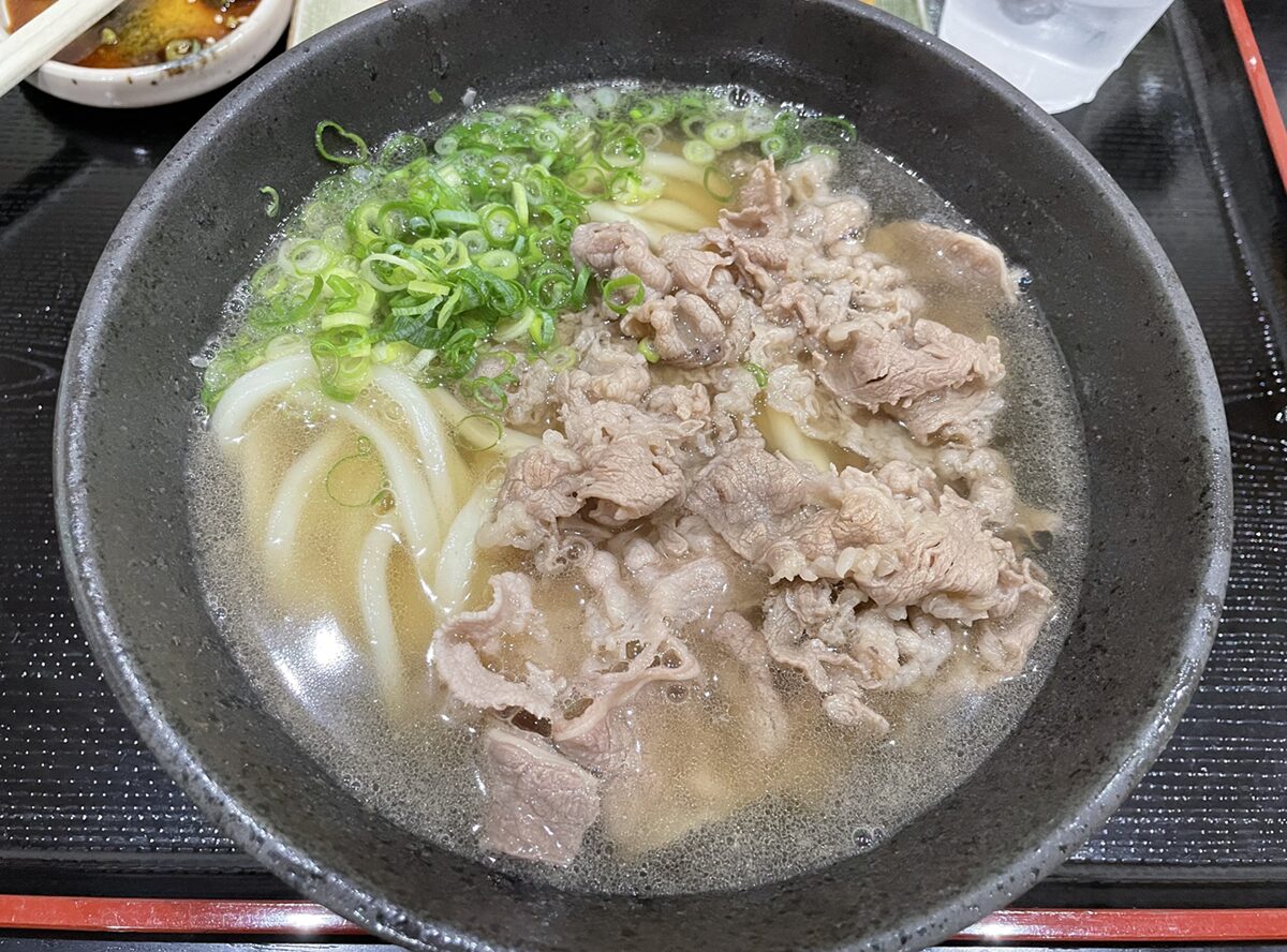 手打ちうどん こちよの肉うどん