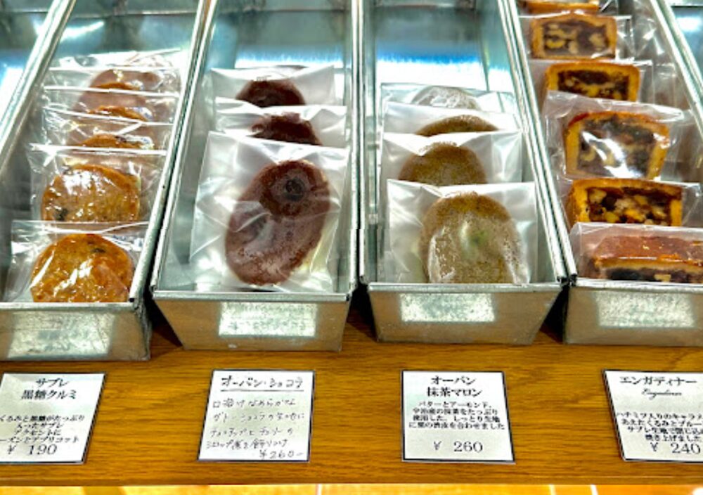 梅田屋羊羹店の焼き菓子