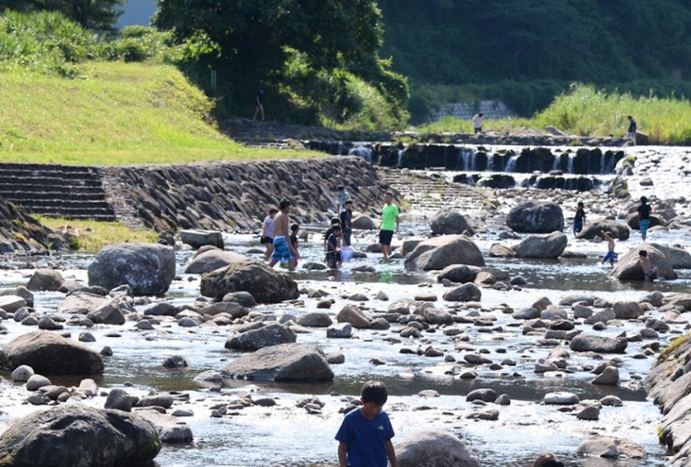 川上河川公園の様子