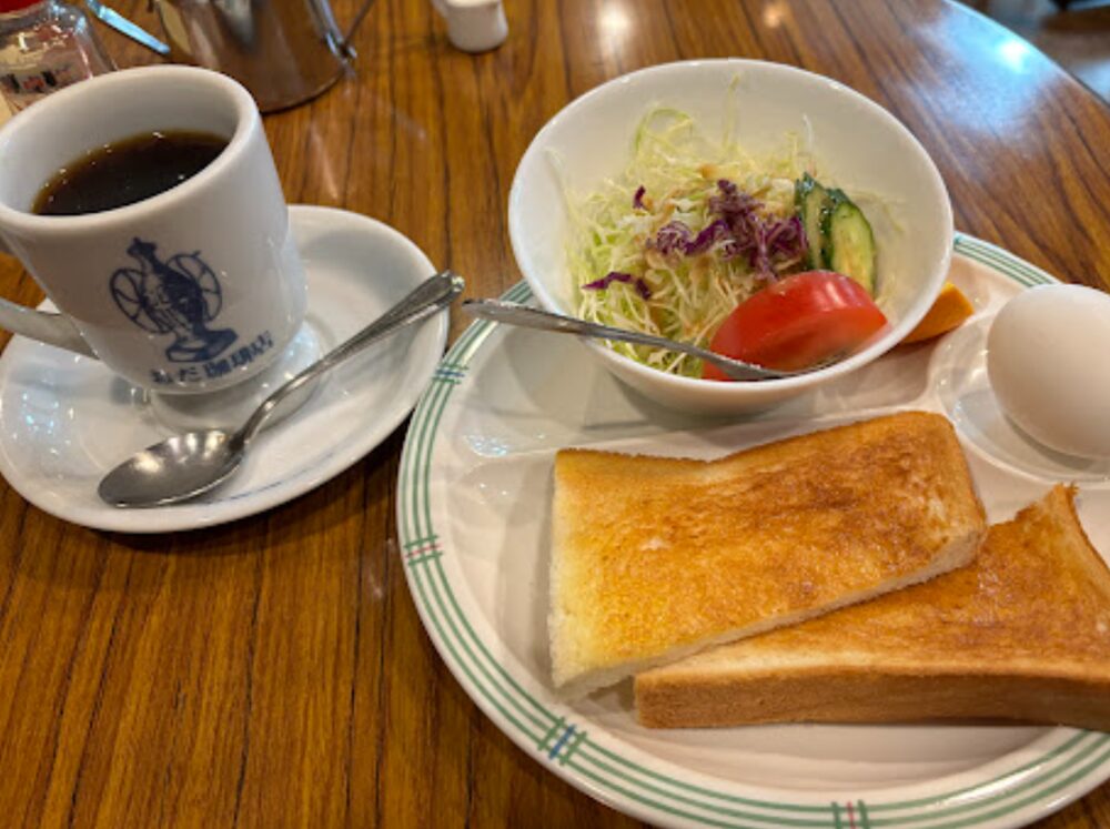 おだ珈琲店のトースト