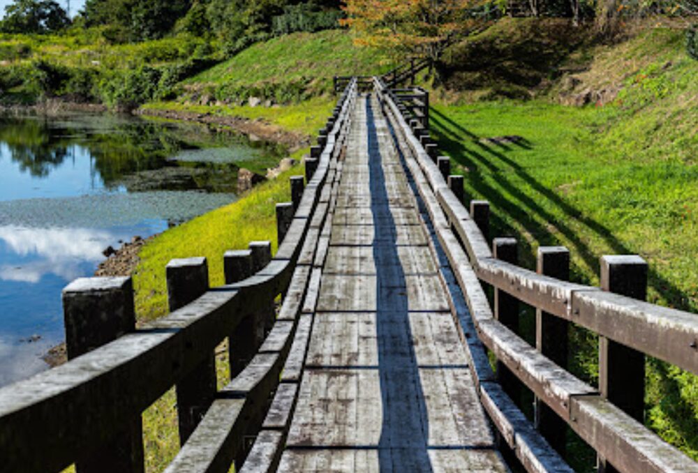 星の村公園キャンプ場の橋