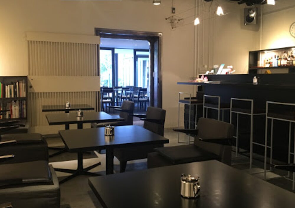 公文庫カフェ店内