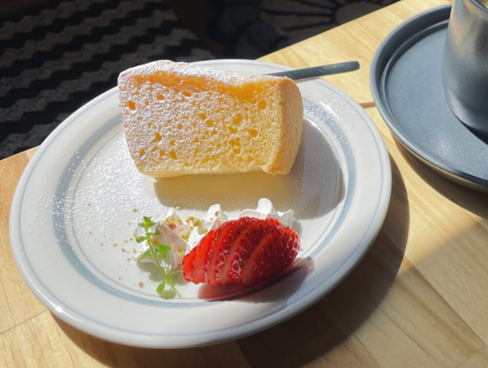 café かも食堂のケーキ