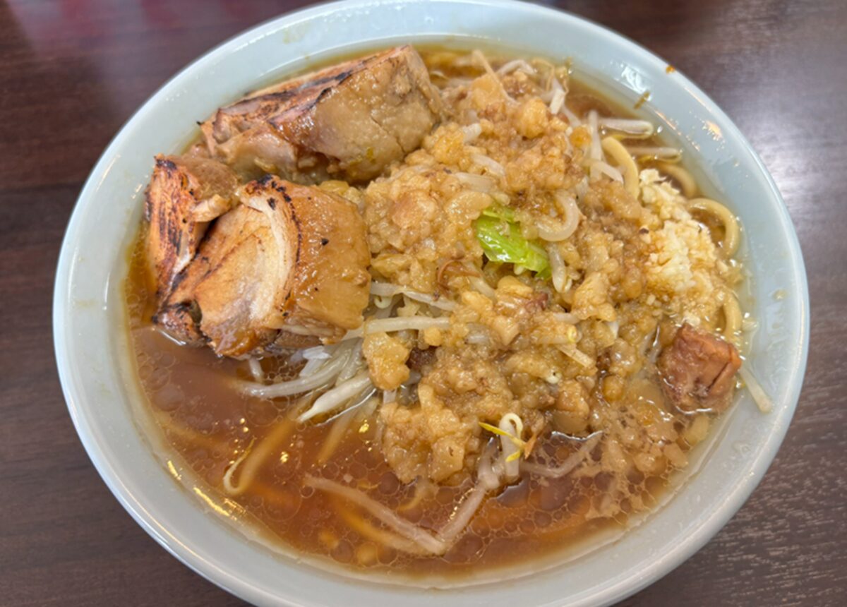 マシマシ麺まで届けラーメン