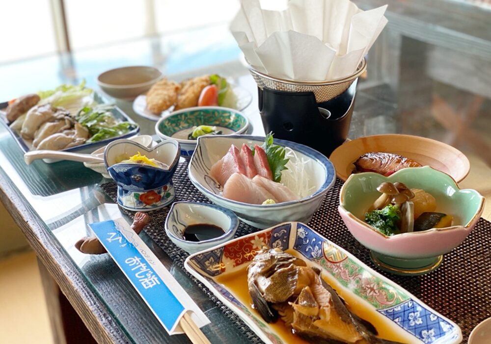 ペンション おやじの海食事