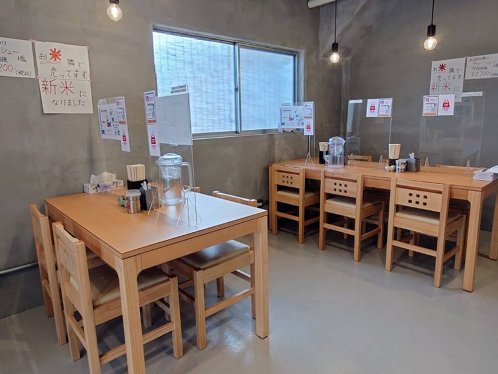 麺とり森田商店店内