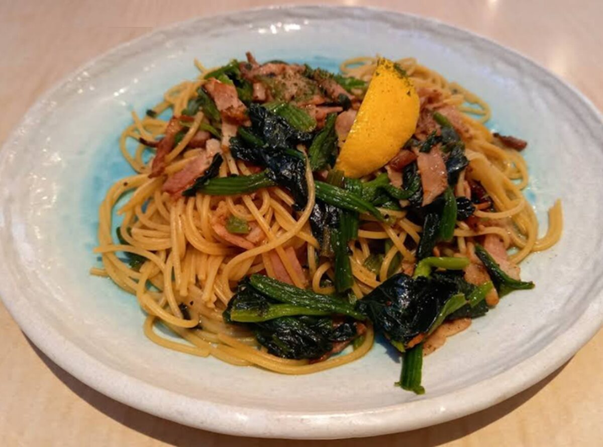 イタリアンカフェ ペスカトーレのパスタ