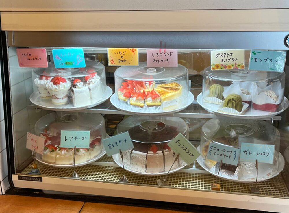 イタリアンカフェ ペスカトーレのケーキ