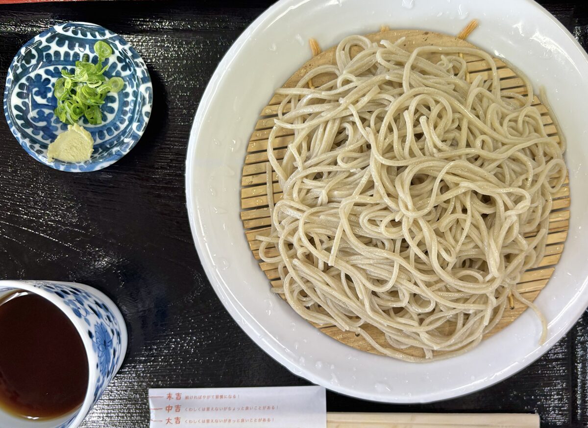 手打ち蕎麦 青空亭のそば