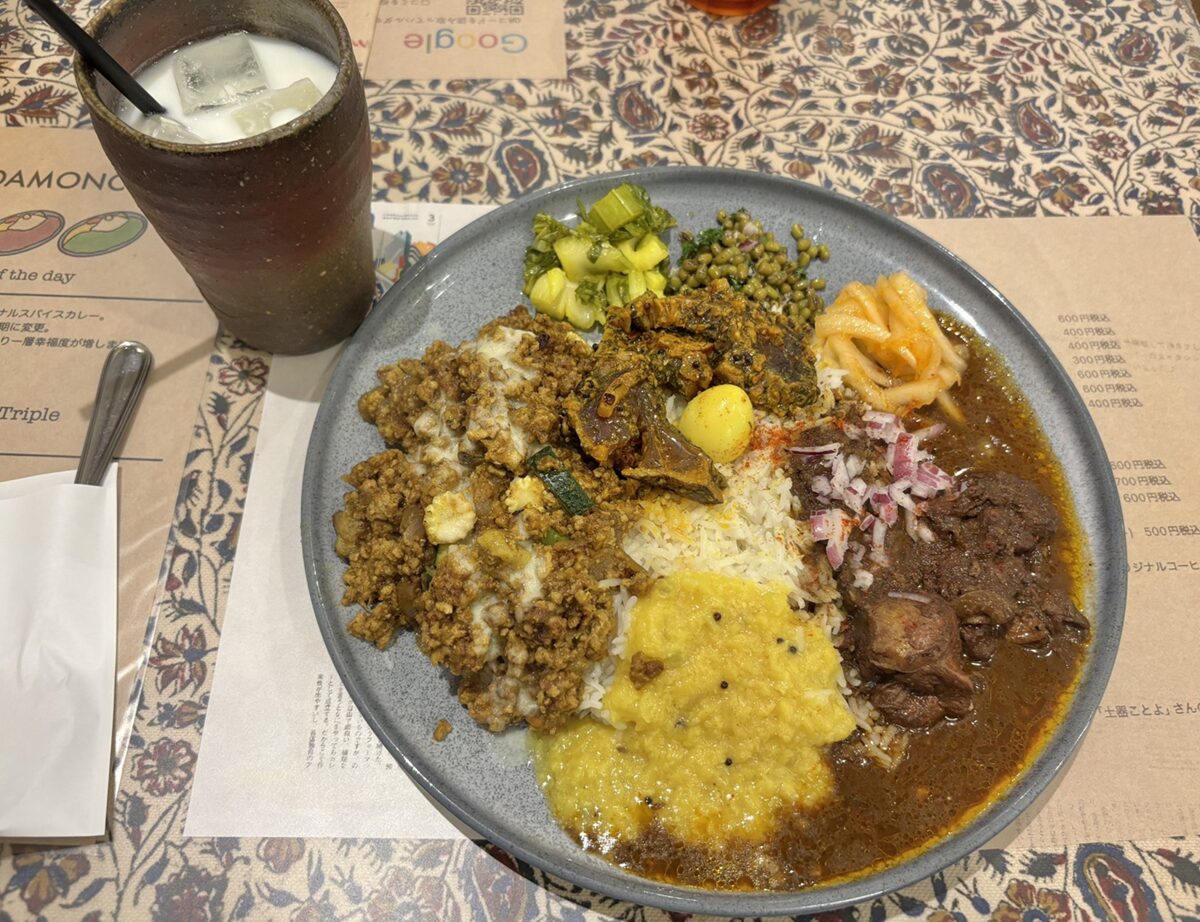 ハルダモンカレーオカヤマのカレー