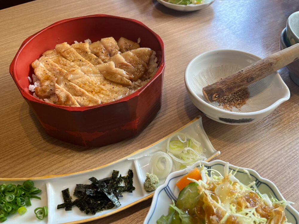 かつ処 豚笑の丼