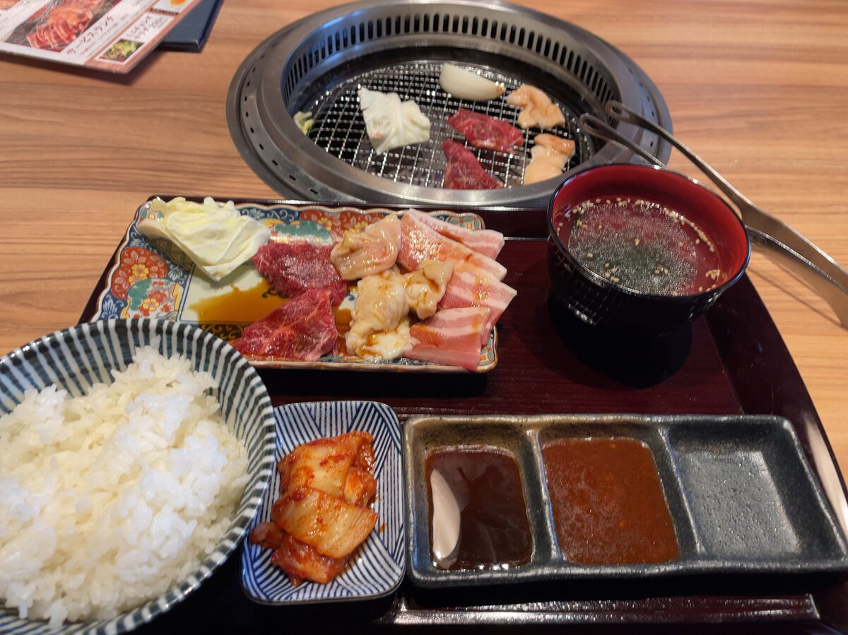 焼肉ひびきのランチ