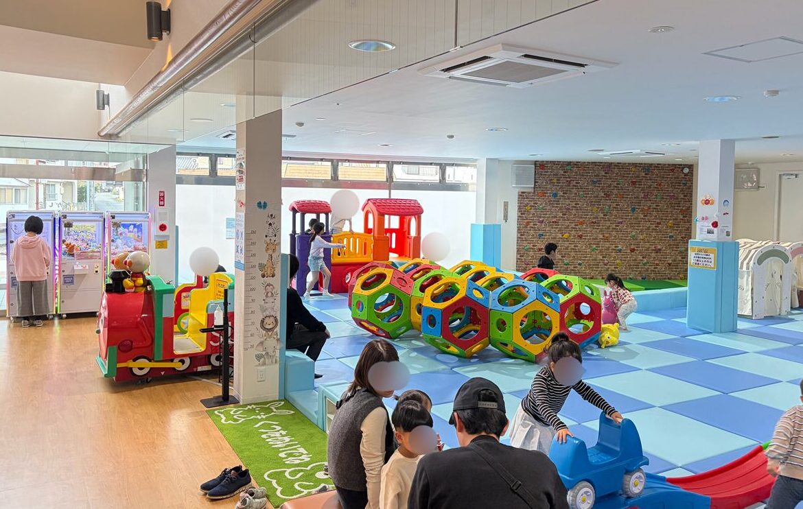 湯郷だがし館のキッズスペース